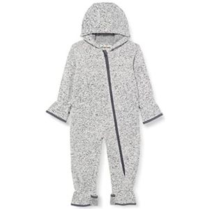 Playshoes Strickfleece-Overall Combinaison De Neige, Gris (Grau 33), 74 Mixte Enfant