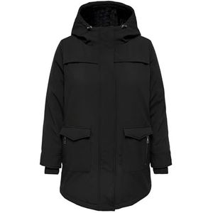 ONLY Carmaastricht OTW Noos Parka softshelljas voor dames, zwart, S, zwart.