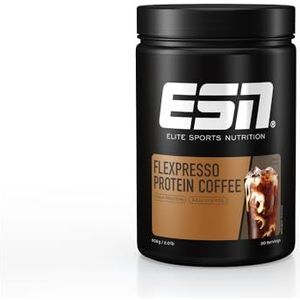 ESN FLEXPRESSO Protein Coffee – heerlijke eiwitkoffie met echte koffiesmaak – 908 g