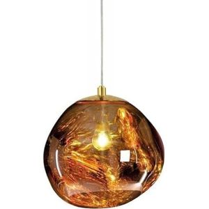 Lava glazen hanglamp moderne palen mooie smeltspiegel plafondlamp Lrregular plafondlamp voor woonkamer slaapkamer restaurant goud