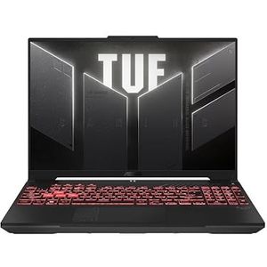 ASUS TUF Gaming A16-TUF607PV-QT023W 16 inch QHD+ 165Hz AMD Ryzen 9 7845HX processor, DDR5 16GB RAM, 1TB PCIe 4.0 NVMe SSD, NVIDIA GeForce RTX 4060 GPU 140w - AZERTY-toetsenbord