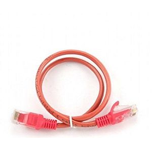 iggual igg310861 netwerkkabel CAT5E U/UTP (UTP) rood 1,5m - netwerkkabel (RJ-45, RJ-45, mannelijk/mannelijk, goud, CAT5e, U/UTP (UTP))