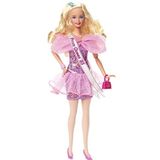 Barbie HJX20 Retro pop, Promobal, jaren 80, blond haar, golvend haar, koningin van het bal, om te verzamelen, speelgoed voor kinderen, vanaf 3 jaar