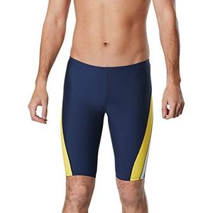 Speedo Spark Splice Jammer Zwembroek voor heren, marine/goud
