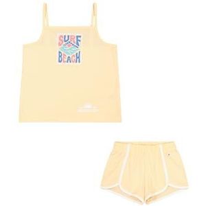 Champion Legacy Girl - Graphic Tank Top Set Meisjes, Roze (Ps196), 7-8 jaar