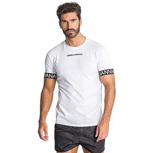 Gianni Kavanagh T-shirt blanc pour homme, blanc, L