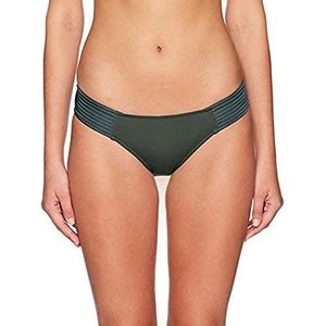 Seafolly Dames gewatteerde hipster bikinibroek, groen (boswald)