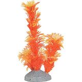 Zolux Decoratie voor aquarium, kunstplant, 9 x 3,5 x 15 cm, oranje