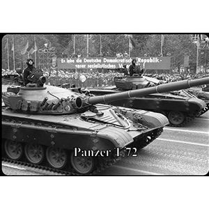 Schatzmix Panzer T 72 wandbord, motief Paradies, 20 x 30 cm, meerkleurig