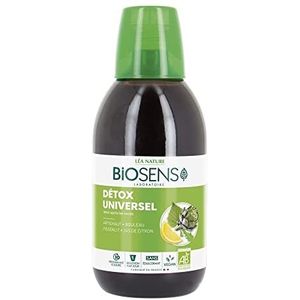 Biosens - Universele detox cocktail – ideaal na overschot – artisjok, berk, paardenbloem en citroensap – biologisch AB veganistisch gecertificeerd – geproduceerd in Frankrijk – zonder zoetstoffen – programma voor 10 dagen