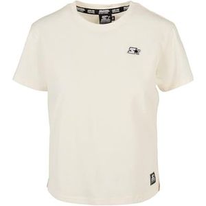 STARTER BLACK LABEL T-shirt voor dames Starter Essential van jersey, Palewhite