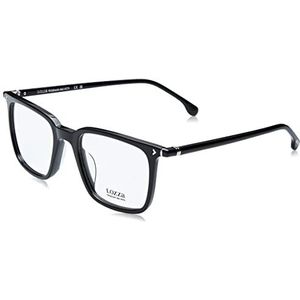 Lozza Lunettes de Soleil Homme, Shiny Black, 51