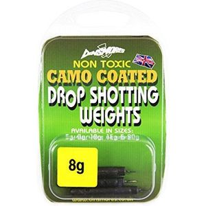 Dinsmores Drop-Shot Gewichten (3 stuks), uniseks, 10212140, bruin, 10 g
