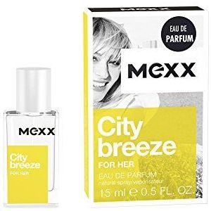 Mexx City Breeze For Her Natural Spray Eau de Toilette voor dames, fruitige en bloemige geur, 15 ml