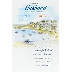 Vaderdagkaart voor echtgenoot – vaderdagkaart voor echtgenoot van zijn vrouw – kaart voor Vaderdag
