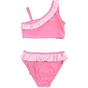 Maillot de Bain Minnie, Design Disney Fun, Parfait pour l'Été, Activités Aquatiques pour Enfants, Rose clair, 8 ans