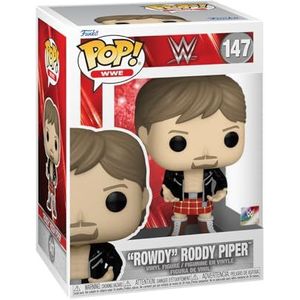 Funko Pop! WWE: Rowdy Roddy Piper - Vinyl verzamelfiguur - Officiële koopwaar - Speelgoed voor kinderen en volwassenen - Sportfans en displays