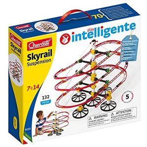 Quercetti - 6630 Skyrail; Marble Run Construction Toy