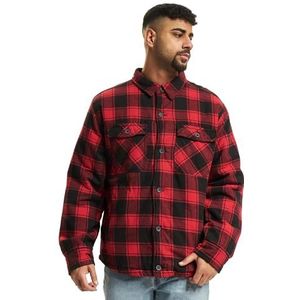 Brandit Lumberjacket Rood Zwart Vest Heren