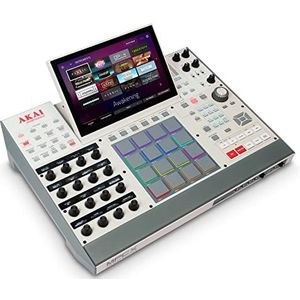 AKAI Professional MPC X SE – autonoom muziekproductiecentrum met 10,1 inch multi-touch touchscreen, drumpads, synthesemotoren, 48 GB opslag