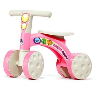 Molto - Mijn eerste Ride-on met rubberen wielen (meerkleurig - roze)