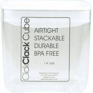 Clickclack Doos, polycarbonaat, meerkleurig, 1,9 l