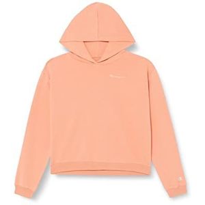 Champion Eco Future Spring Terry Boxy Sweatshirt à Capuche Fille, Rosa Pesco, 9-10 ans