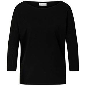 Freequent fqjone-pu dames hemd, zwart.