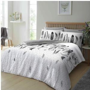 GC GAVENO CAVAILIA Beddengoedset van polyester-katoenmix, 50% polyester en 50 cm, kingsize bed, wit