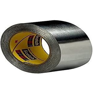 3M 24 x 55 m aluminium tape, zacht, 50 mm x 55 m, zilverkleurig