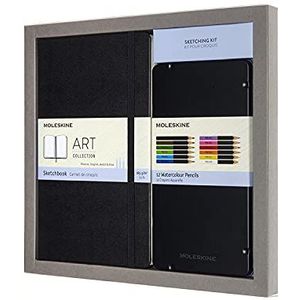 Moleskine Art Plus Sketch Album, Square, Black, Soft Cover (7.5 X 7.5)