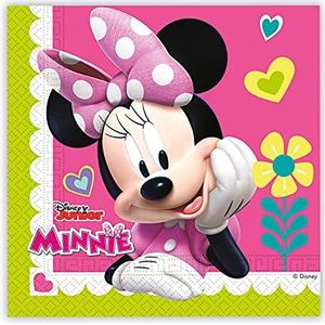 Minnie Happy Helpers servetten 33 x 33 cm, 20 stuks