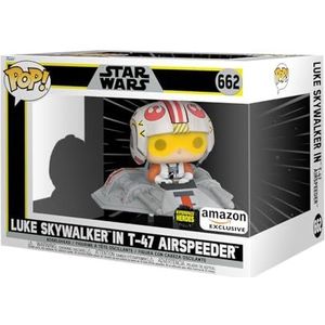 Funko POP! Rides: Star Wars - Luke In T-47 Airspeeder - Exclusief Amazon - Vinyl figuur om te verzamelen - Cadeau-idee - Officieel product - Speelgoed voor kinderen en volwassenen - Filmfans