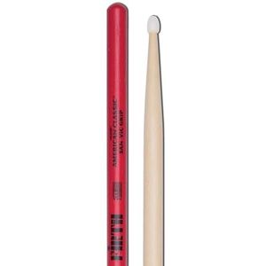 Vic Firth American Classic 5ANVG Drumstokken, Vic Grip, Amerikaanse hickory, Amerikaanse hickory, nylon punt,