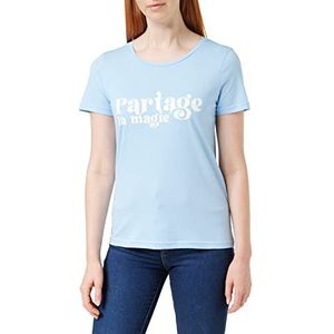 ICHI dames t-shirt, 144122/Airy Blue