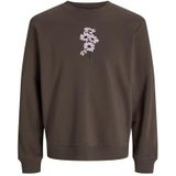 Jack&jones - Jorbouquet Emb Sweat C.n Ft Styd Aw24 - Heren - Sweaters