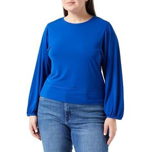 faina T-shirt à manches longues pour femme, bleu roi, XL