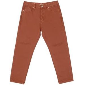 Gianni Lupo GL6130Q Pantalon 5 poches Carrot Cropped Fit, Rust, 52 Homme, Rust, rouille, 42-46