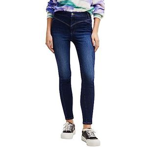 Desigual Skinny Jeans Dark Blue Denim