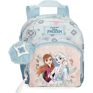 Disney Frozen Own Your Destiny rugzak, kleuterschool, blauw, 19 x 23 x 8 cm, polyester, 3,5 l, blauw, Mochila Guardería, rugzak voor kribben, Blauw, kleuterschoolrugzak