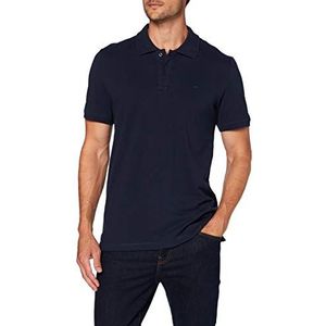 MUSTANG Poloshirt voor heren, regular fit, Donkerblauw