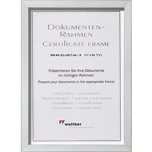 walther Design Walther Design fotolijst zilver 21 x 29,7 cm (DIN A4) JK130S bouwdesign lijst