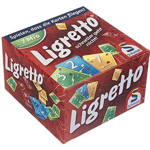 Ligretto rood: spelen dat de kaarten vliegen. Voor 2 - 4 spelers vanaf 8 jaar