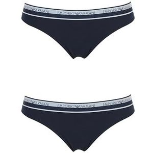 Emporio Armani Culottes pour femme, bleu marine, M