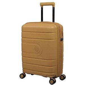 it luggage Eco Tough uittrekbare koffer met 8 wielen, 53,3 cm, honinggoud, 53,3 cm, Goud, 21"", It Luggage Eco Tough Trolley 53,3 cm