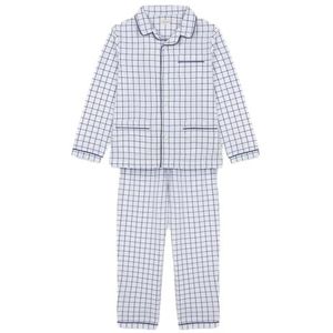 Gocco Pijama Cuadros Villa pyjama met ruitpatroon, jongens, middelblauw, 10 jaar, Medium Blauw