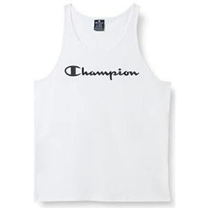 Champion Legacy American Classics Logo tanktop, heren, wit, XXL, Wit.