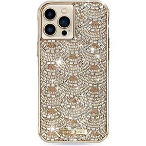 Beschermhoes voor iPhone 13 Pro Max (6,7 inch), fonkelende kristallen, 3 m valbescherming