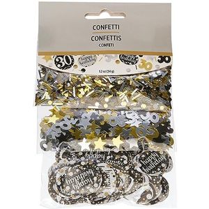 amscan 10022753 30e Confetti Glittery Gold-34g-1 Stc, 30