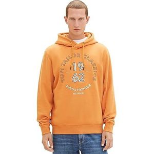 TOM TAILOR 1039566 Trainingspak voor heren, 32243 - tomaat crème oranje